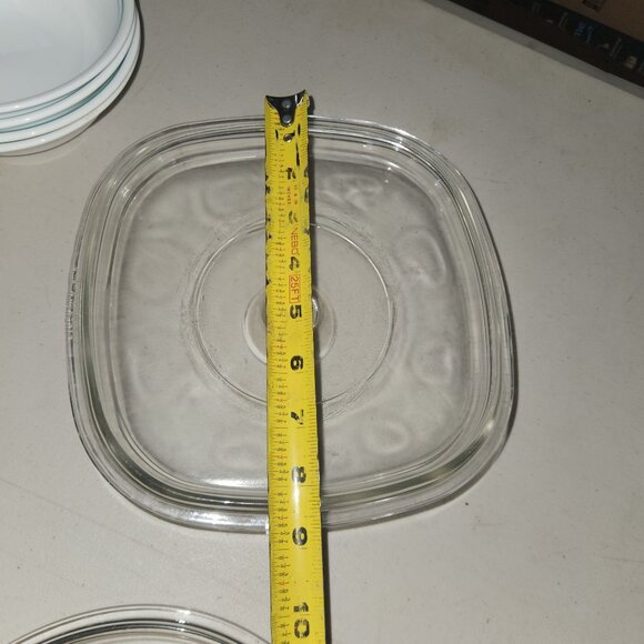 Pyrex Square Casserole Lid with Handle #A-8-0 - Picture 4 of 5